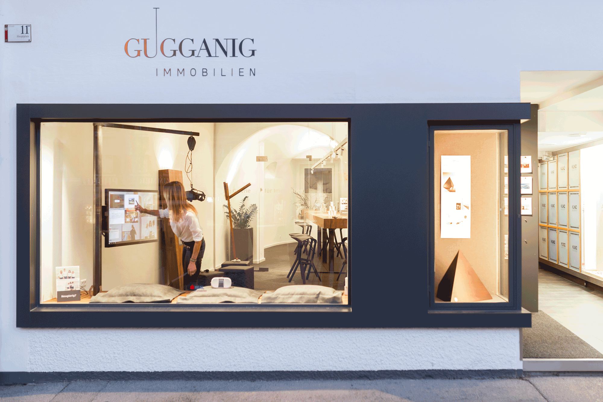 Gugganig Immobilien Branding, Webdesign, Architektur